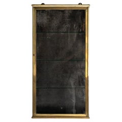 Vitrine en laiton, Circa 1930 France