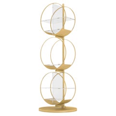 Brass DNA Bookcase by Kasadamo