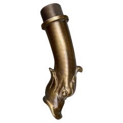 Brass Dolphin Grotesque Spout