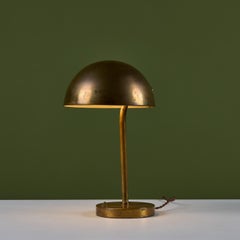 Brass Dome Shade Table Lamp