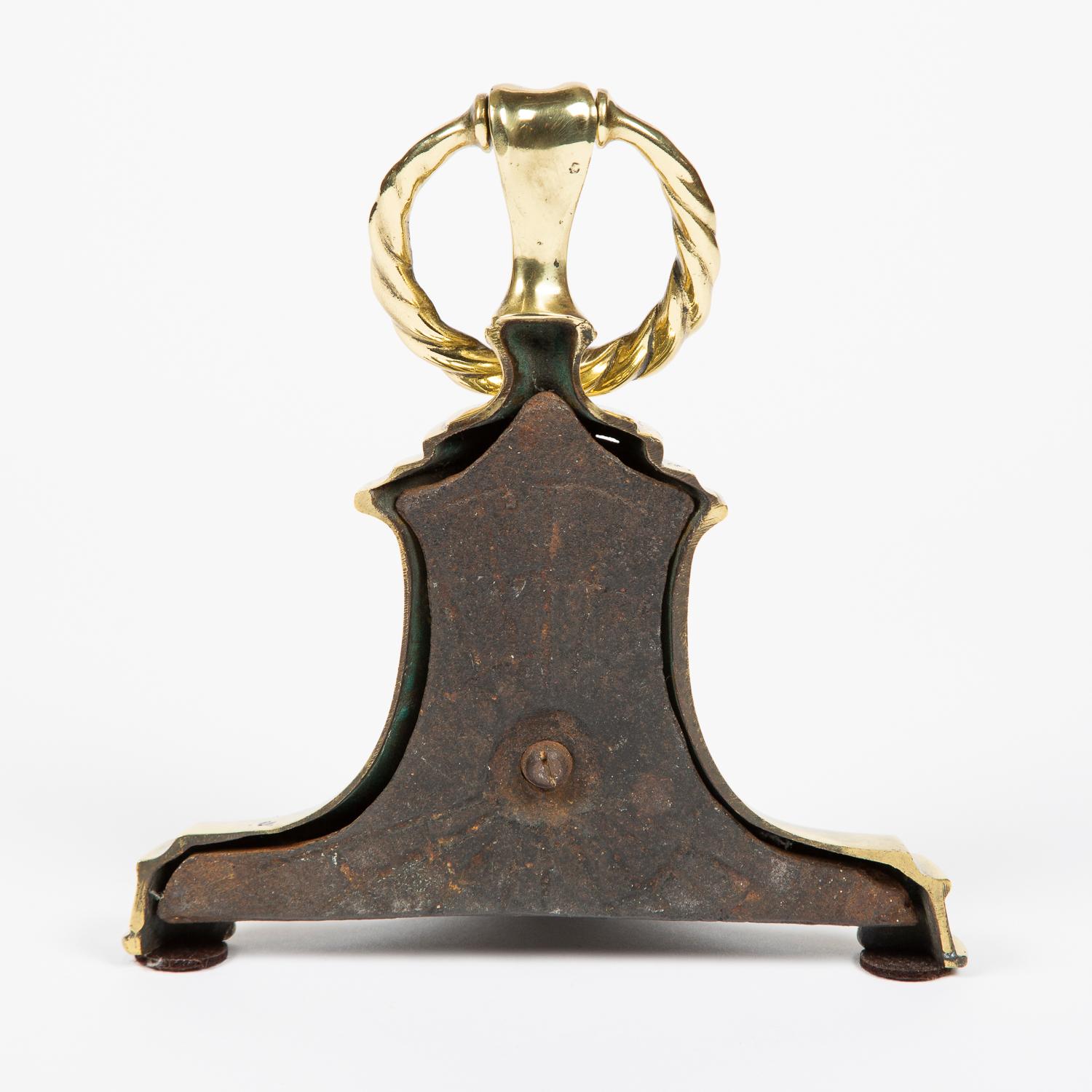 Brass Door Porter with Ring Handle 1