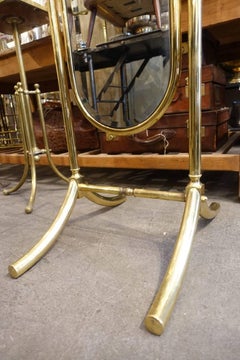 Brass Dressing Mirror