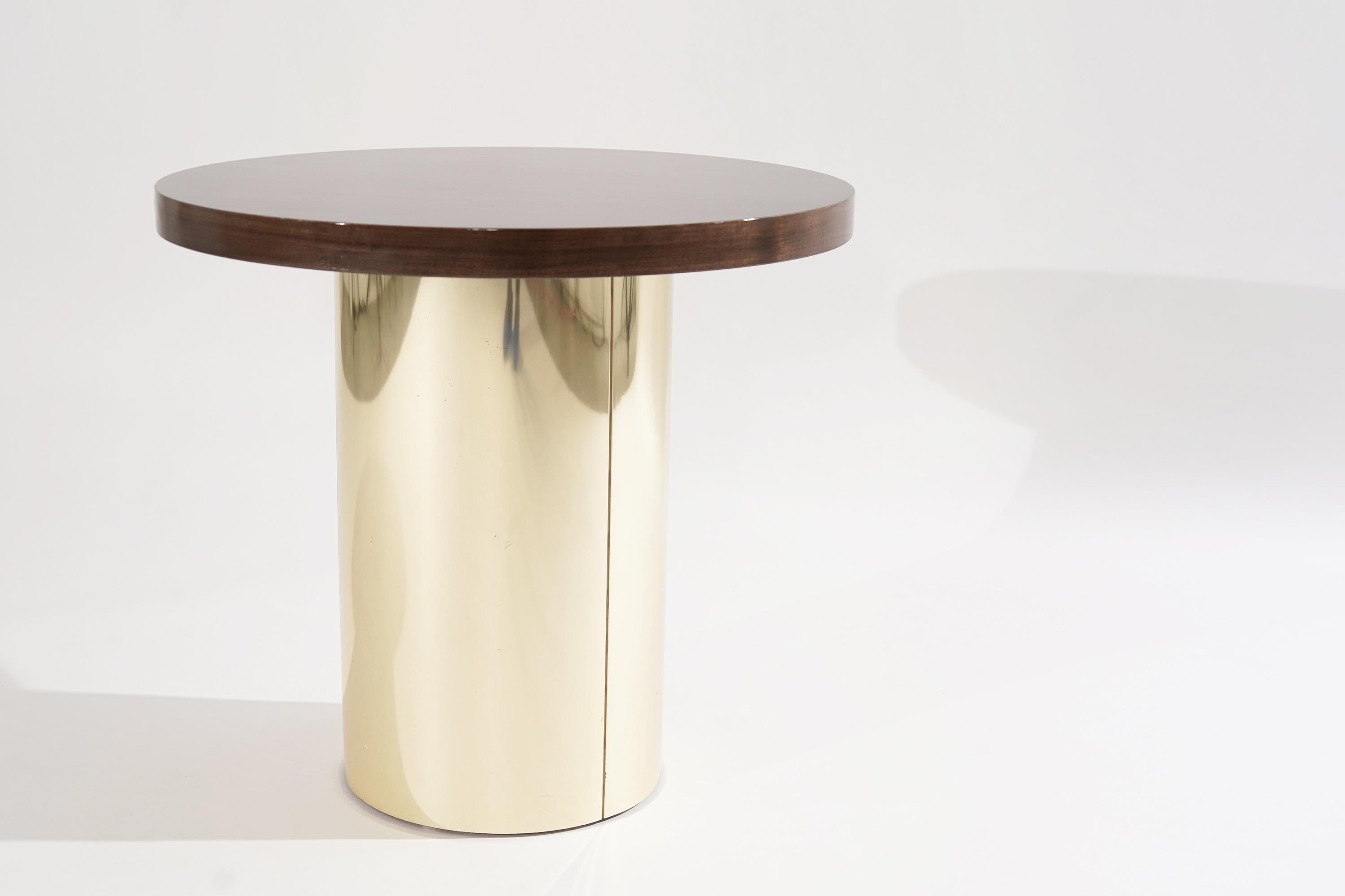 Brass Drinks Table by Curtis Jere, 1968 In Good Condition In Westport, CT