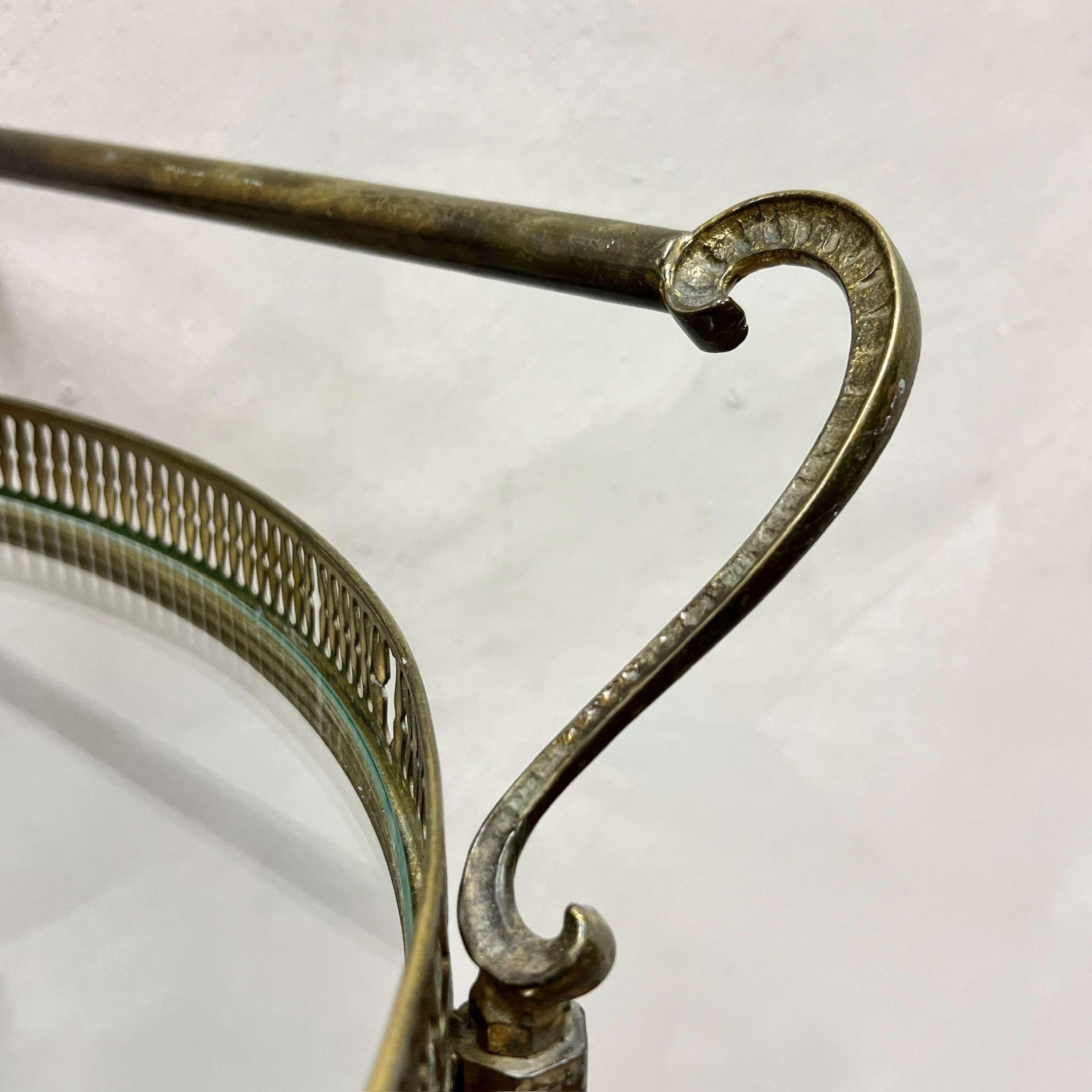 Brass Drinks Trolley 2