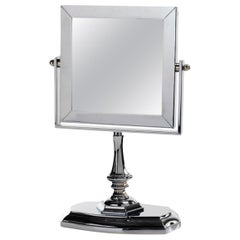 Brass dual side swivel chrome mirror