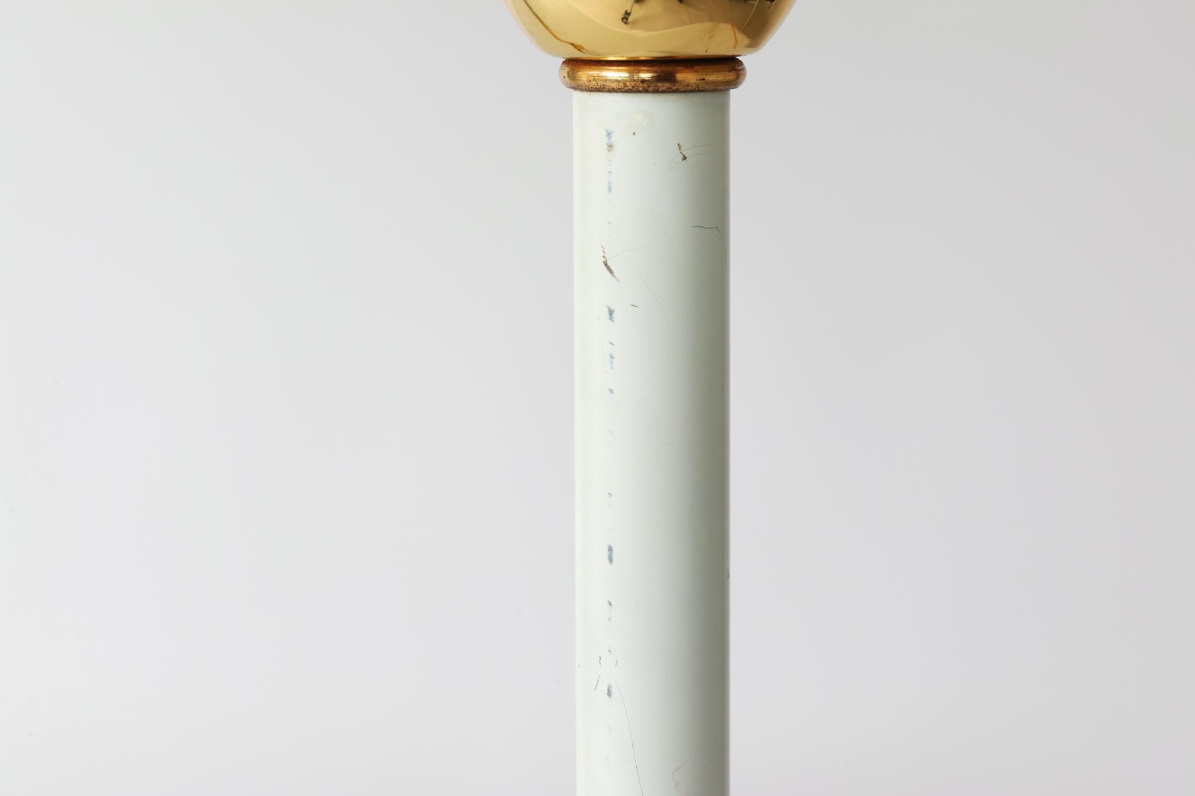 Brass Dual Swing Lamp Attributed to Casey Fantin For Sale 3