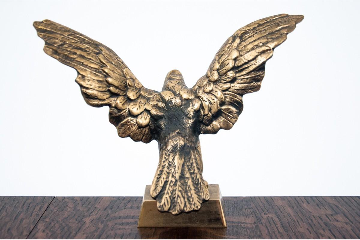 Mid-20th Century Brass Eagle Figurine