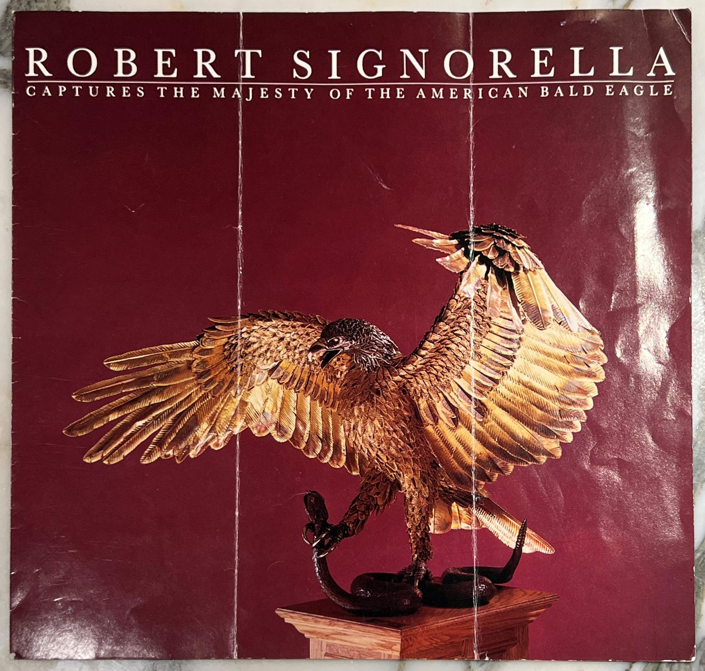 Brass Eagle Sculpture by Robert Signorella 8