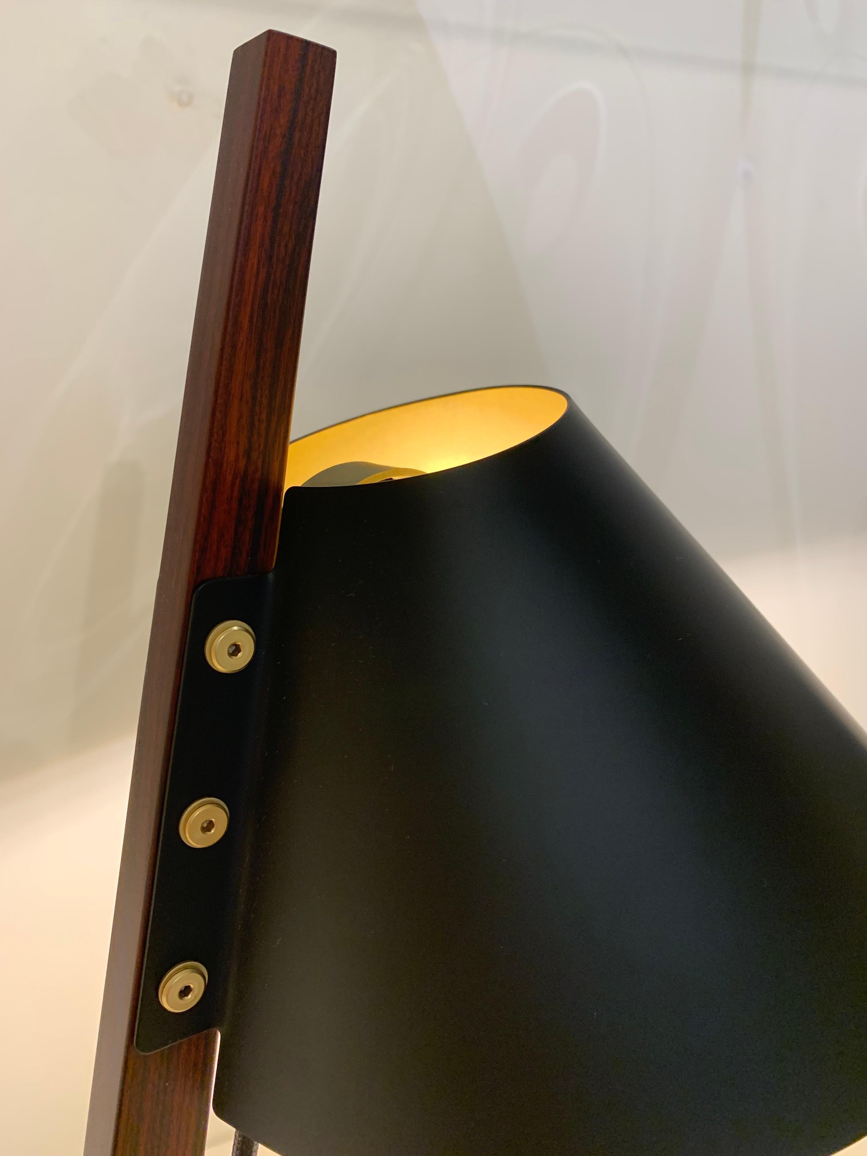 Contemporary Brass Edition 'Billy TL' Table Lamp by J.T. Kalmar, Kalmar Werkstatte For Sale