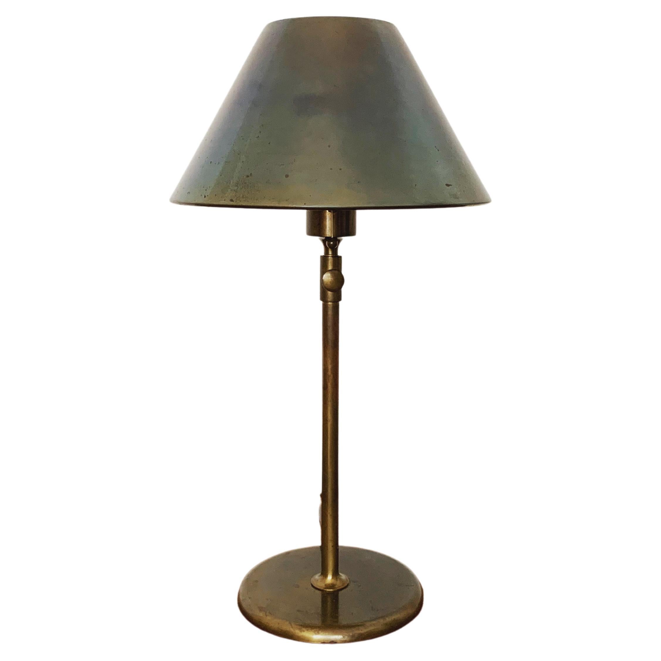 Brass Ela Table Lamp by Florian Schulz For Sale