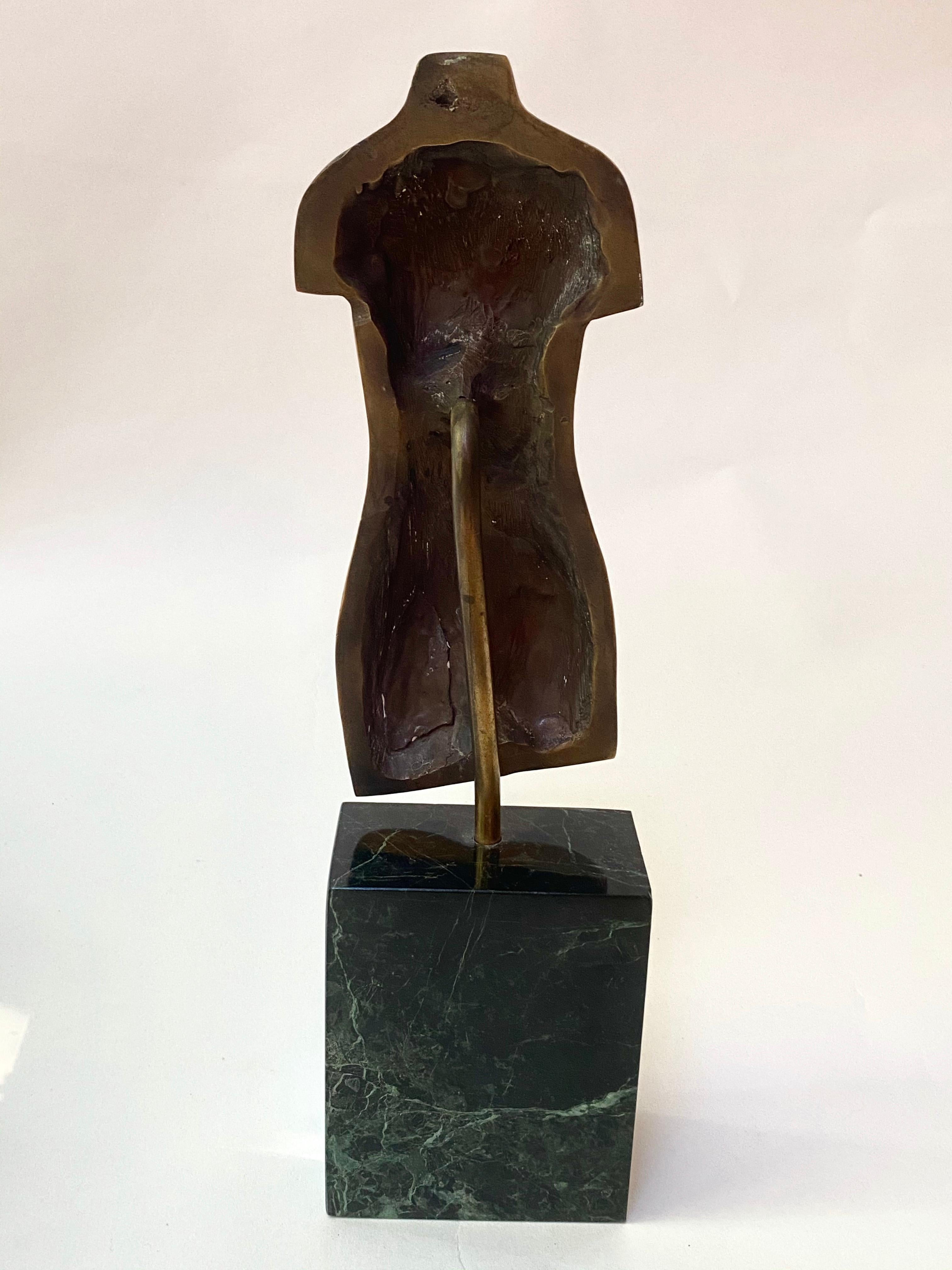 Brass Figural Sculpture by Henry Corwin 2
