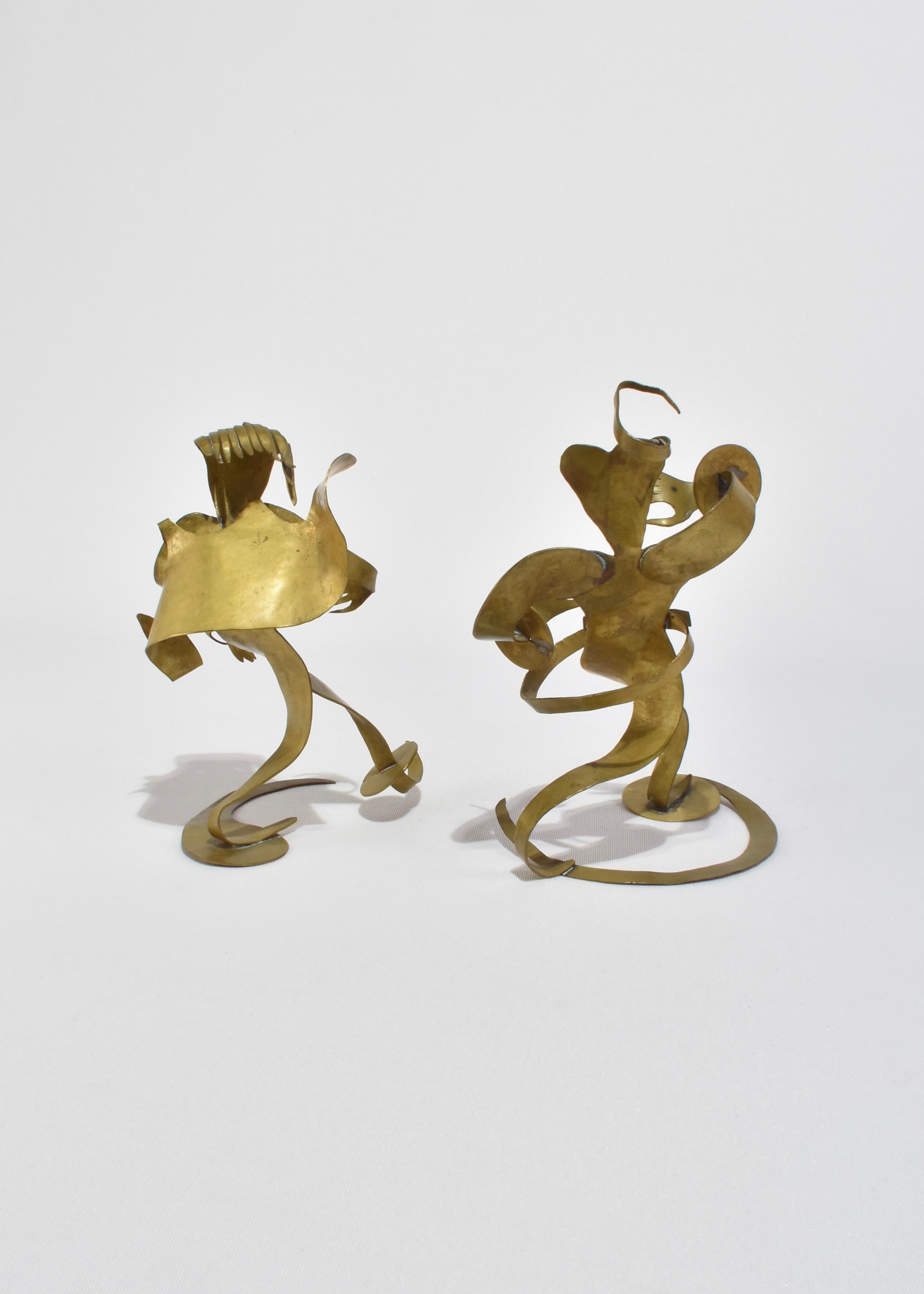 XX secolo Sculture di figure in ottone in vendita