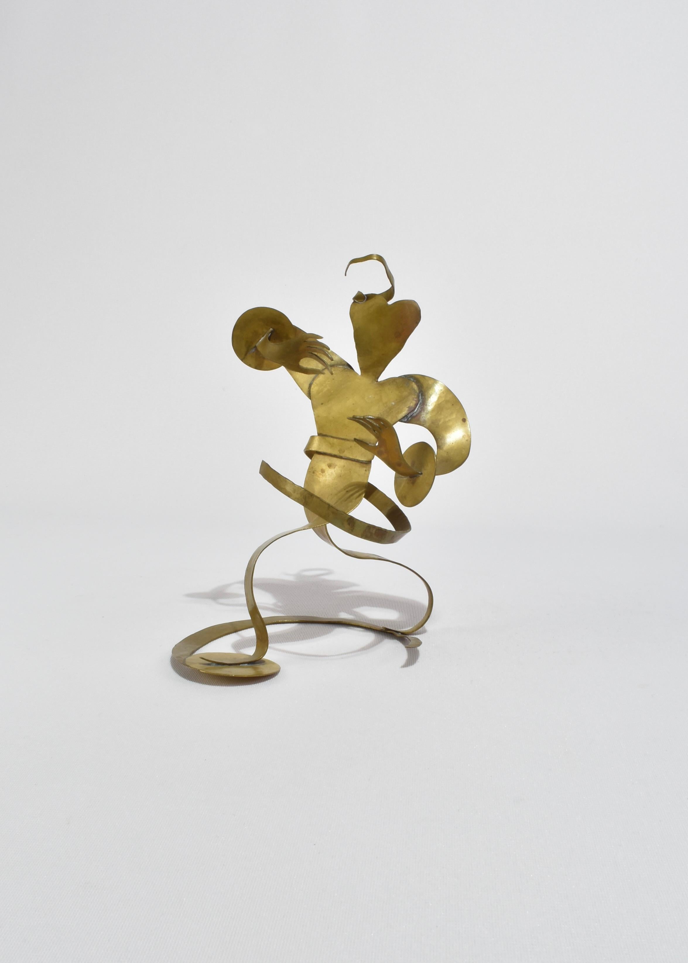 Sculture di figure in ottone in vendita 1