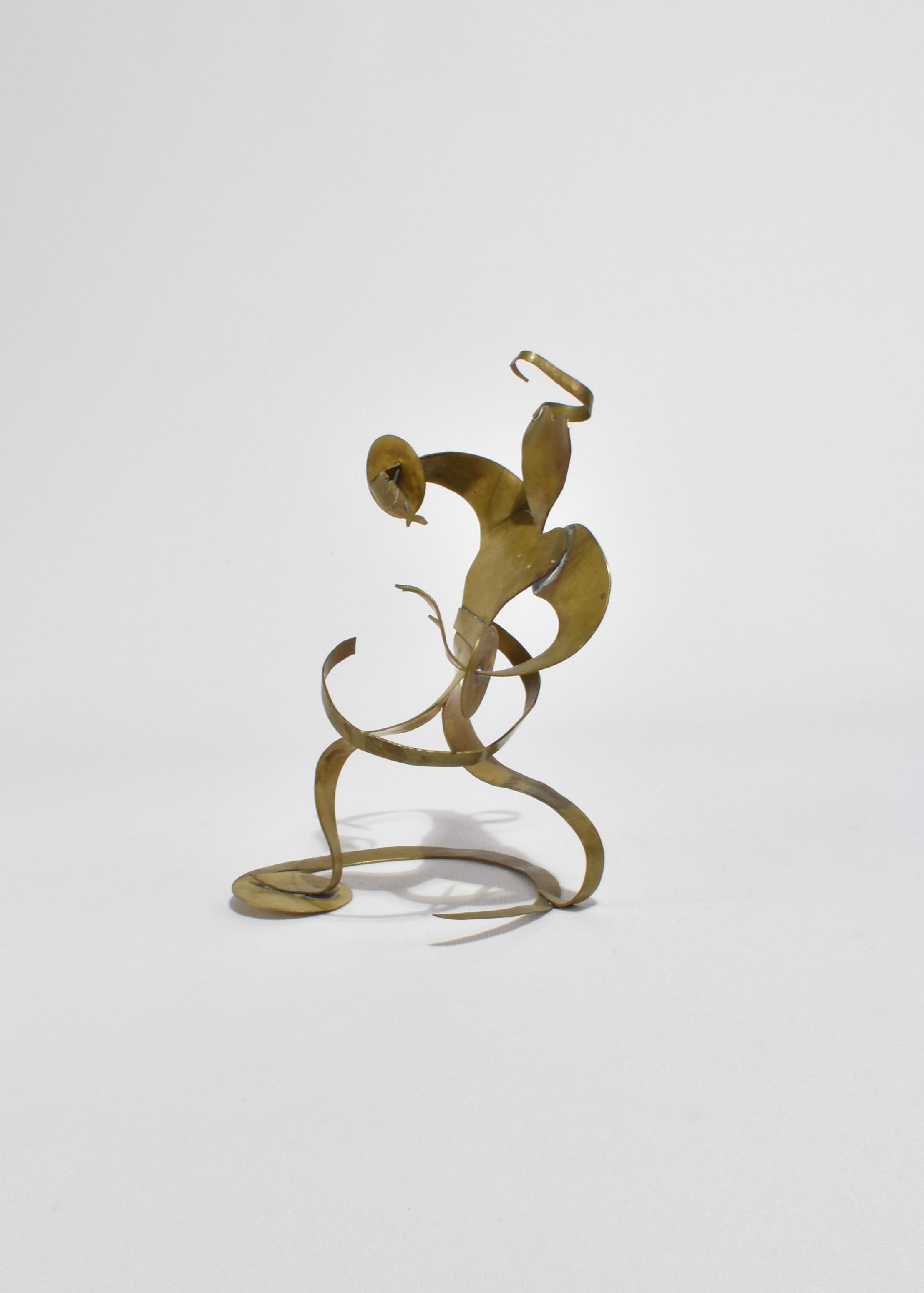 Sculture di figure in ottone in vendita 2