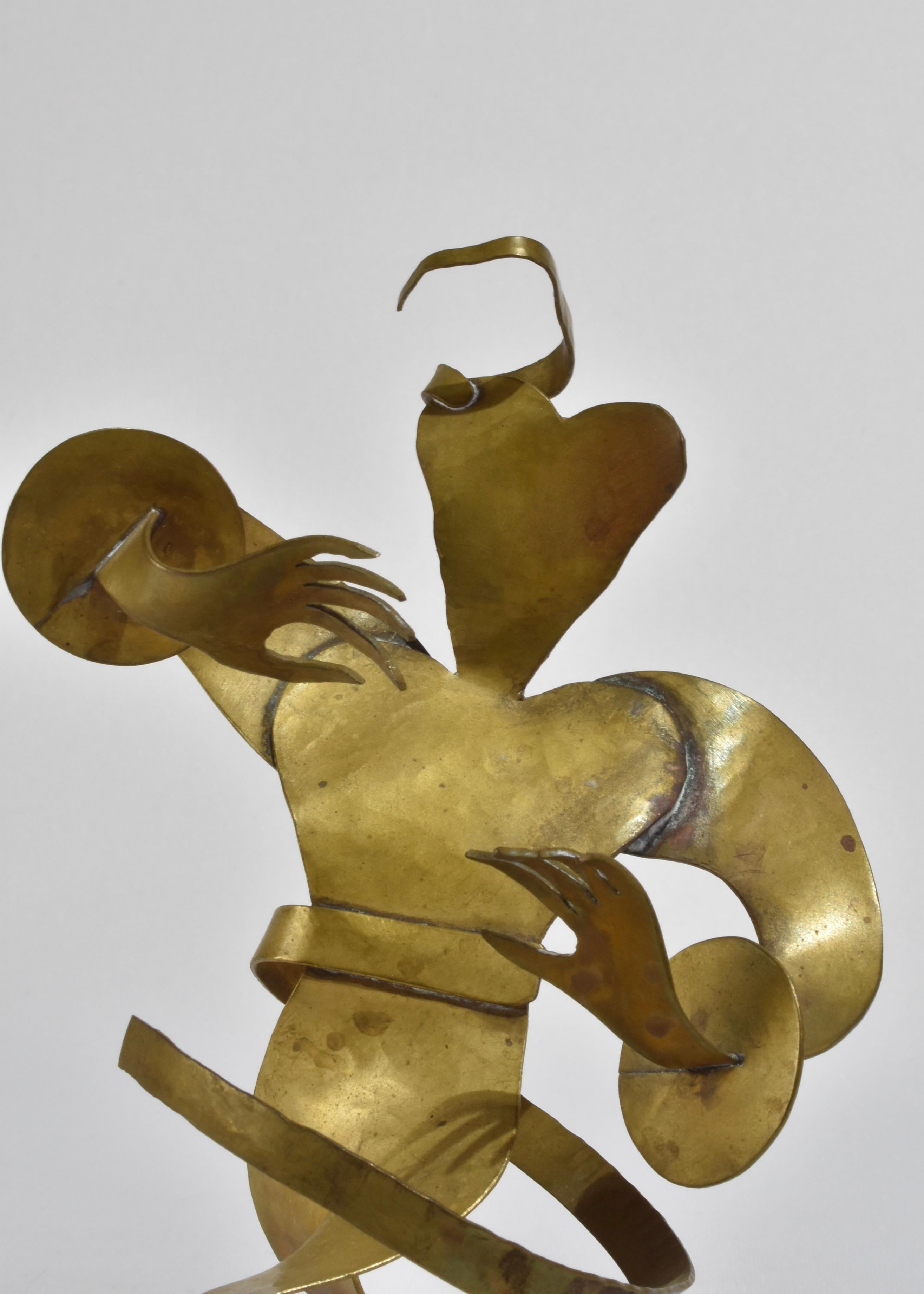 Sculture di figure in ottone in vendita 3