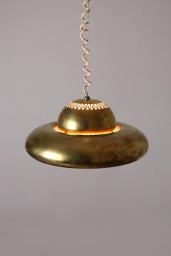 Brass Fior di Loto pendant by Afra & Tobia Scarpa for Flos, 1963
