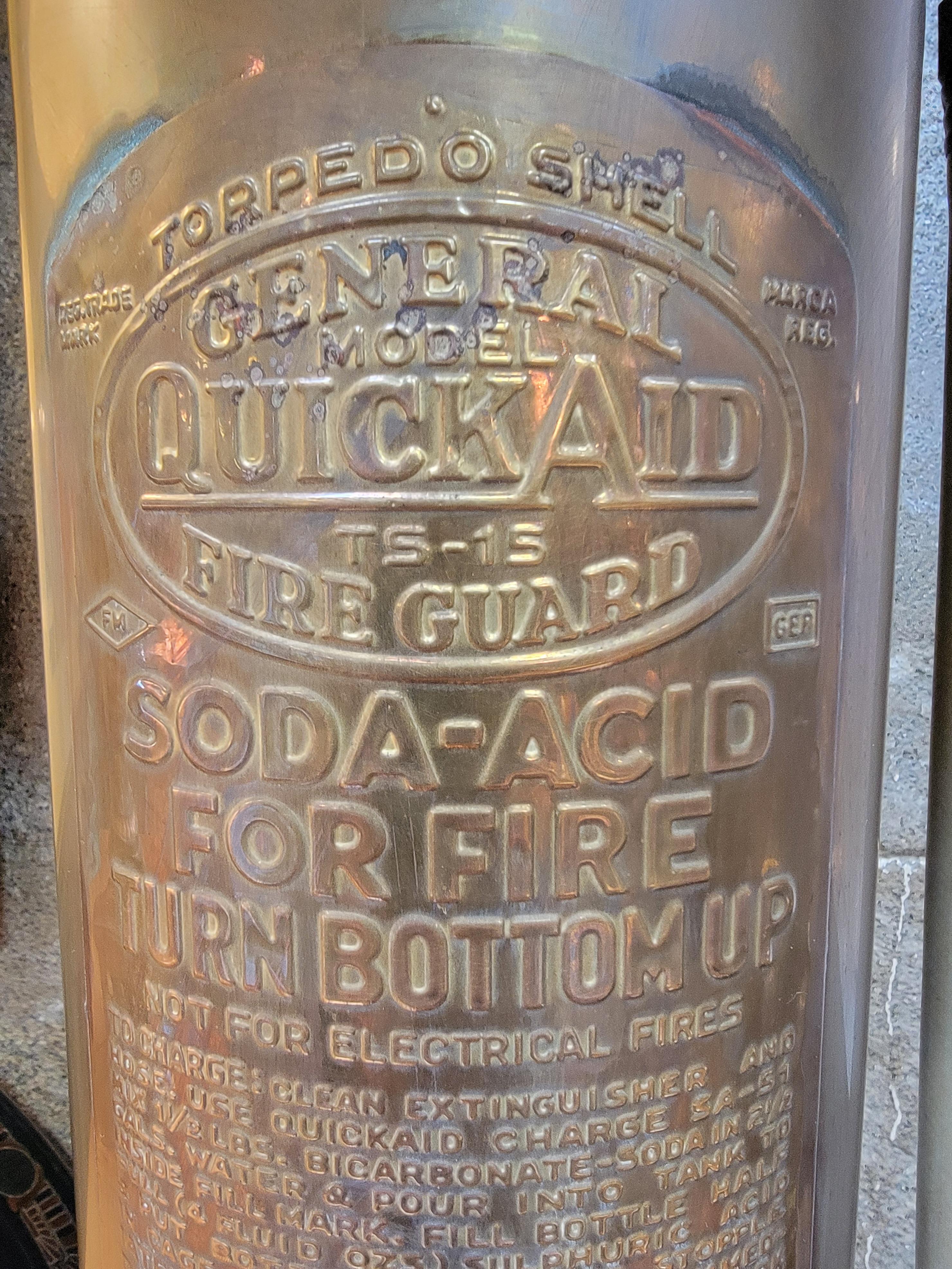old fire lamp