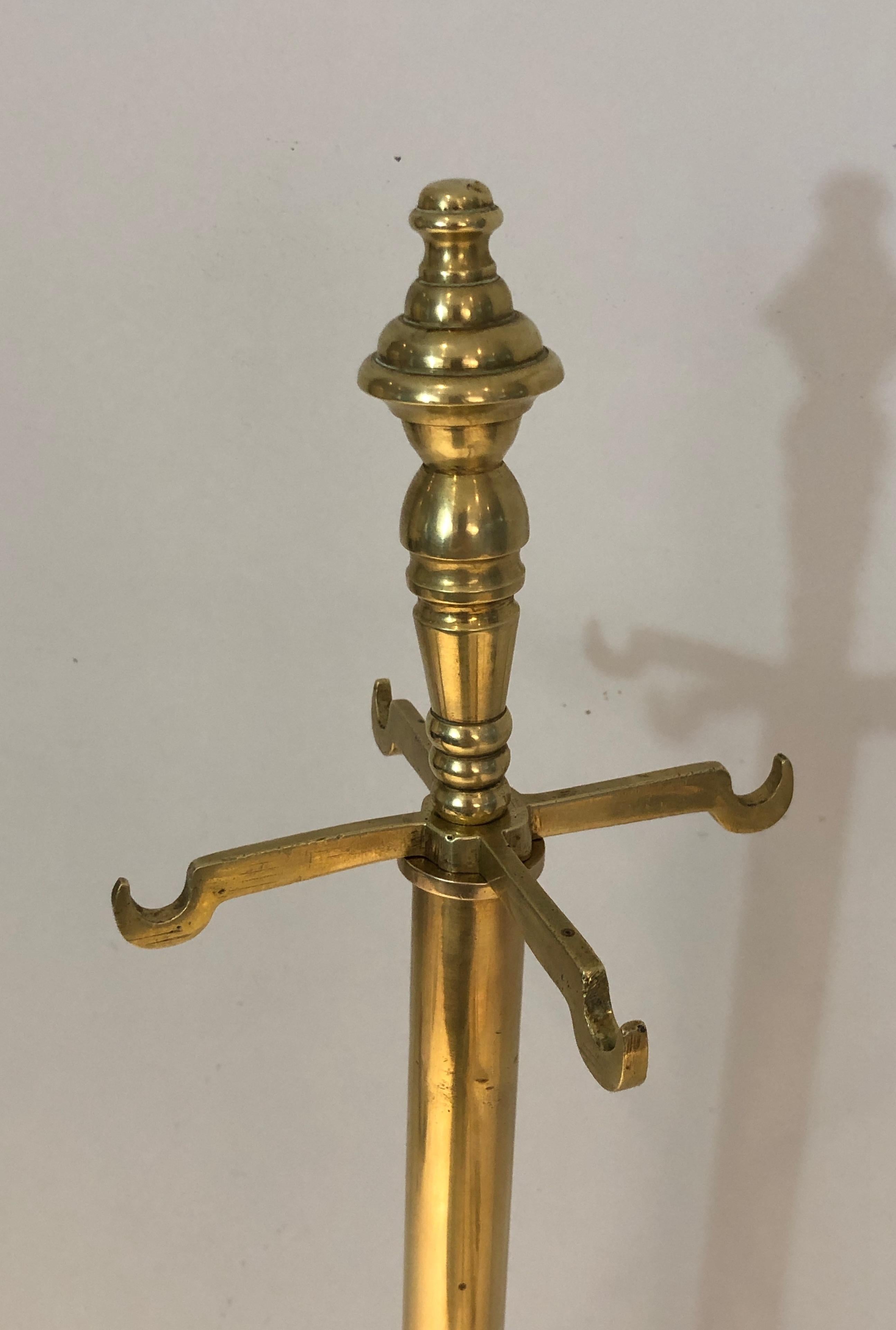 Brass Fire Place Tools, French, Circa 1970 7