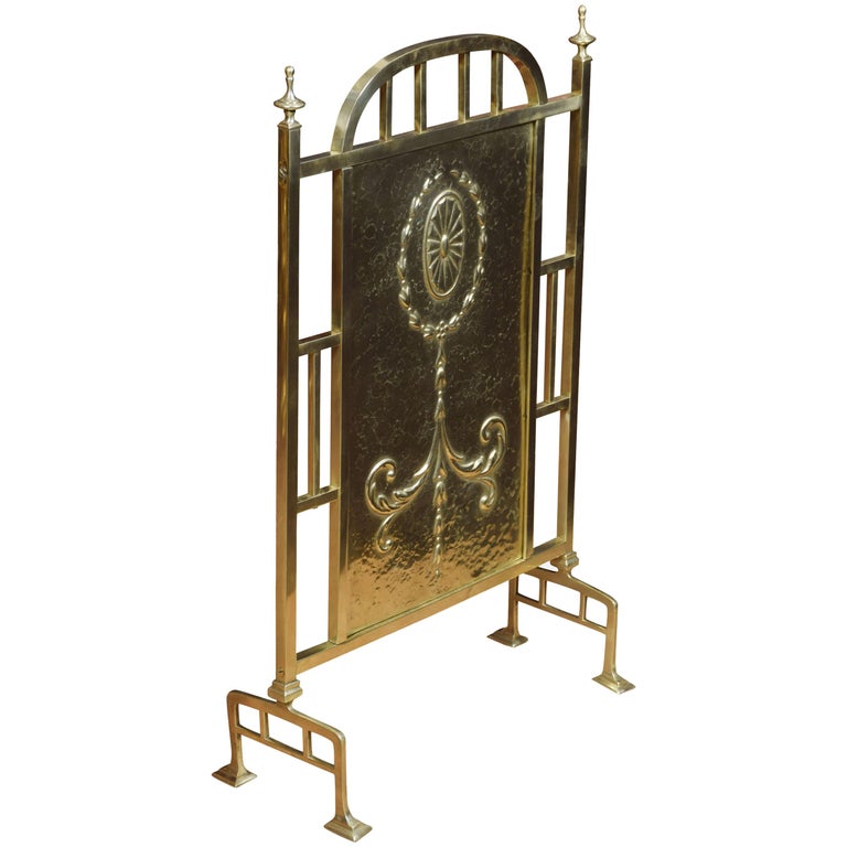 Brass Fire Screen For Sale at 1stDibs | brass fire screens for sale