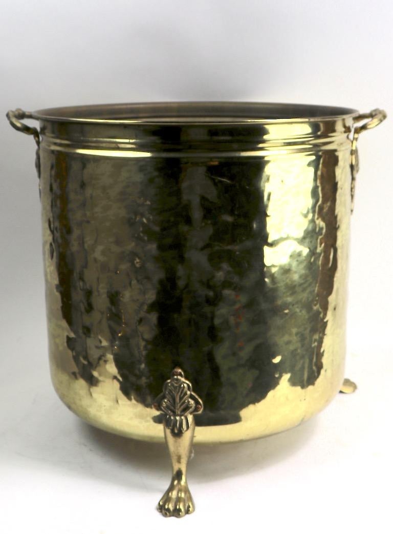 Brass Fireplace Bucket at 1stDibs