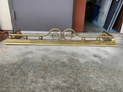 Brass Fireplace Fender, circa 1900