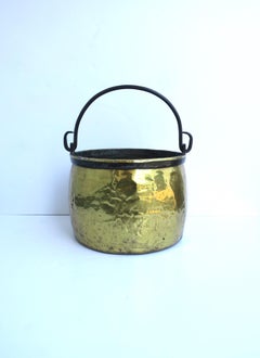 Dutch Firewood Holder Brass