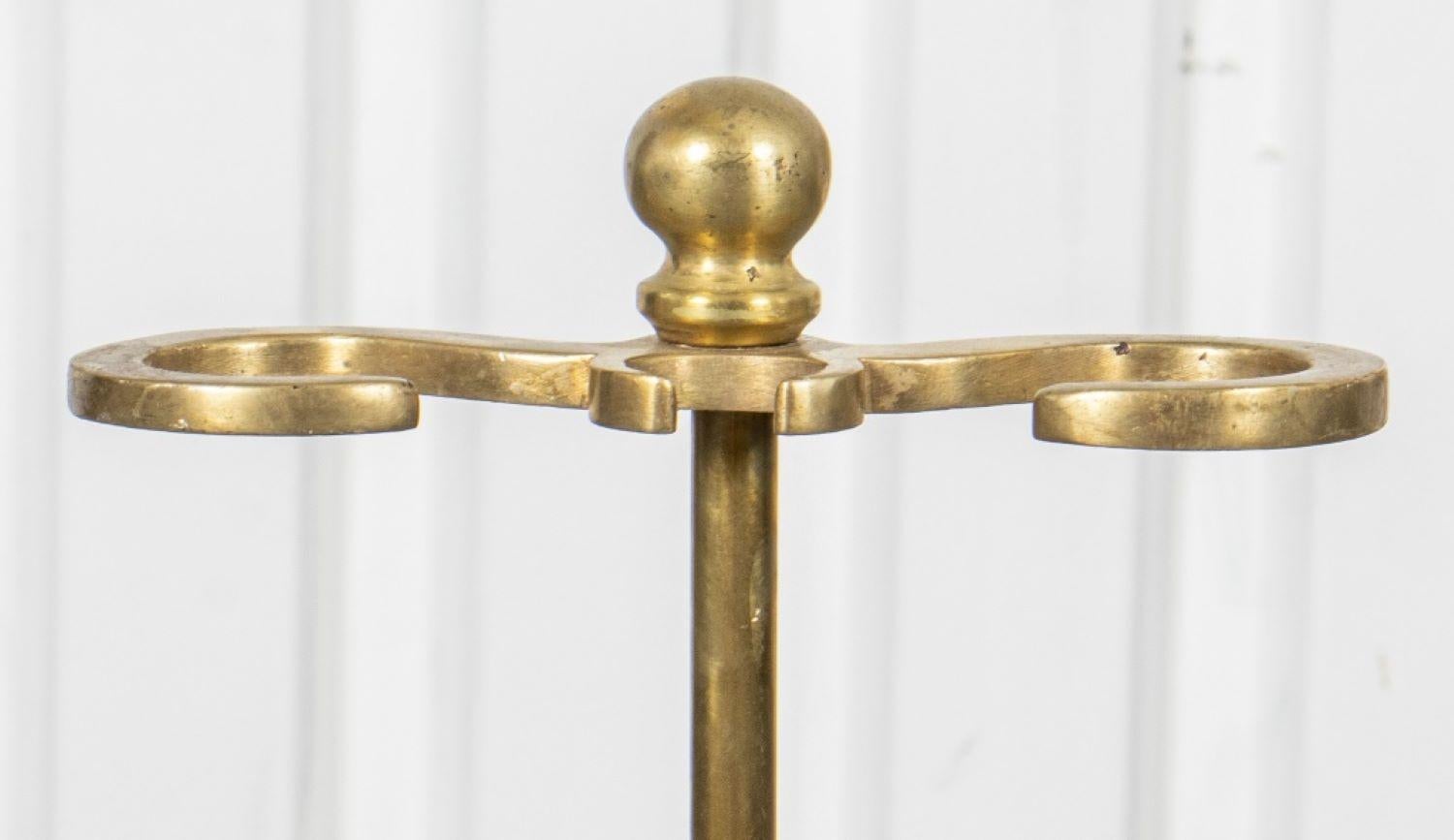 XX secolo Set di attrezzi per caminetto in ottone