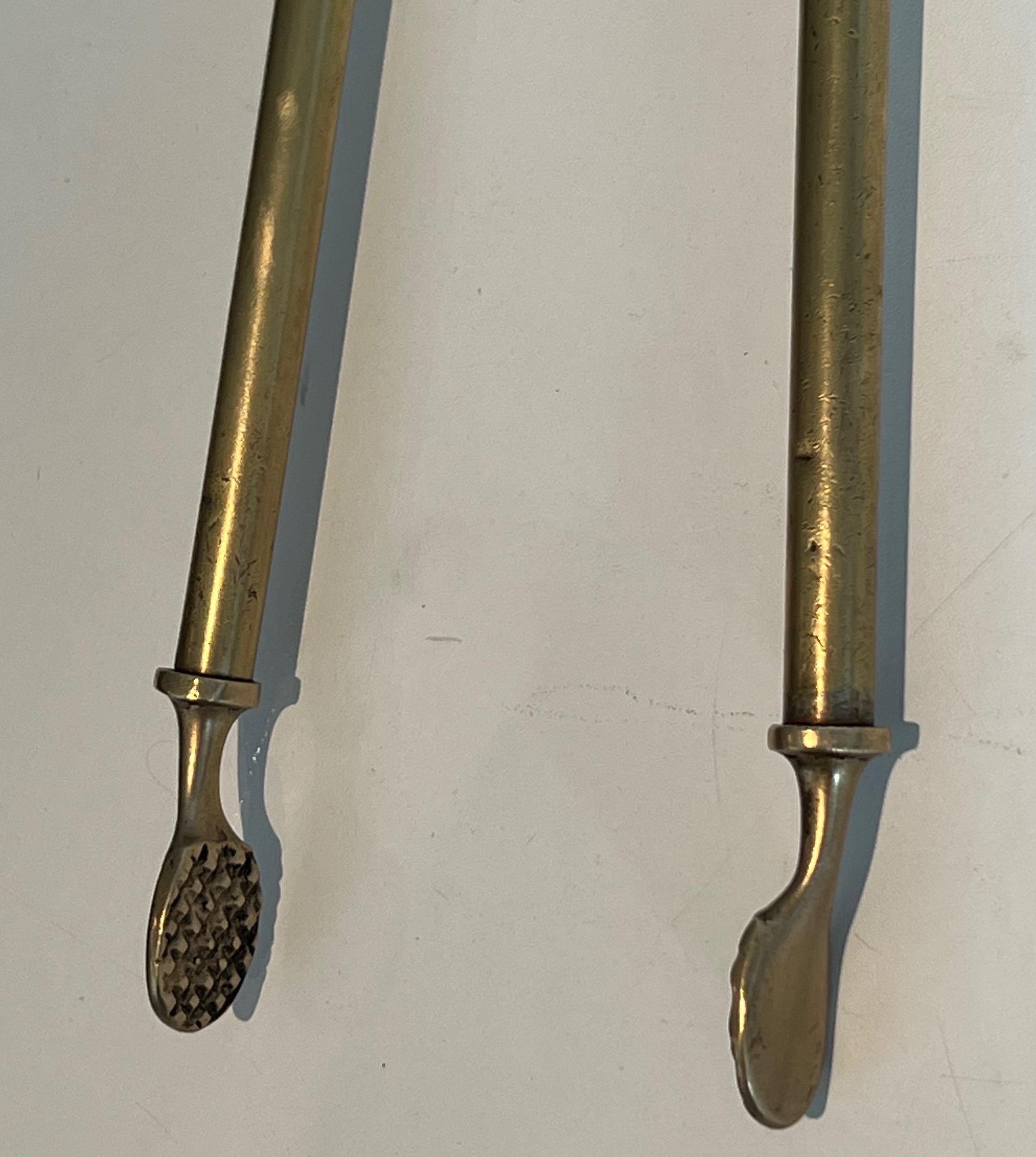 Brass Fireplace Tools For Sale 4