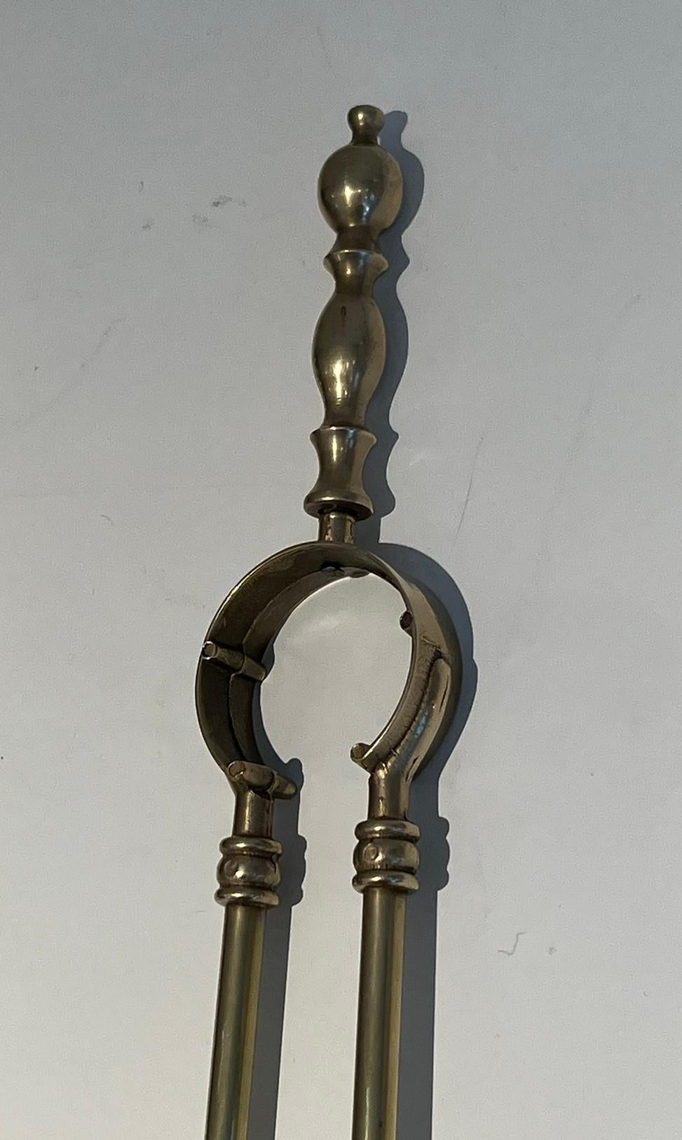 Brass Fireplace Tools For Sale 4