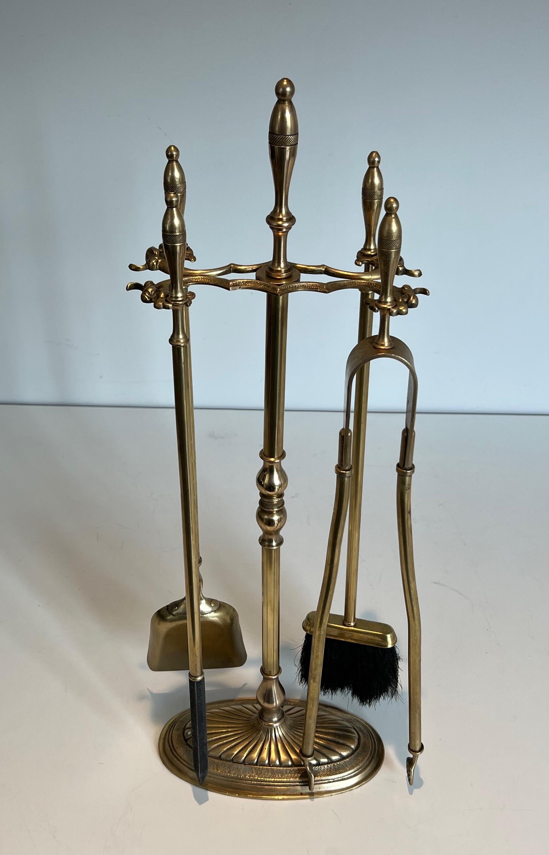 Brass Fireplace Tools 6