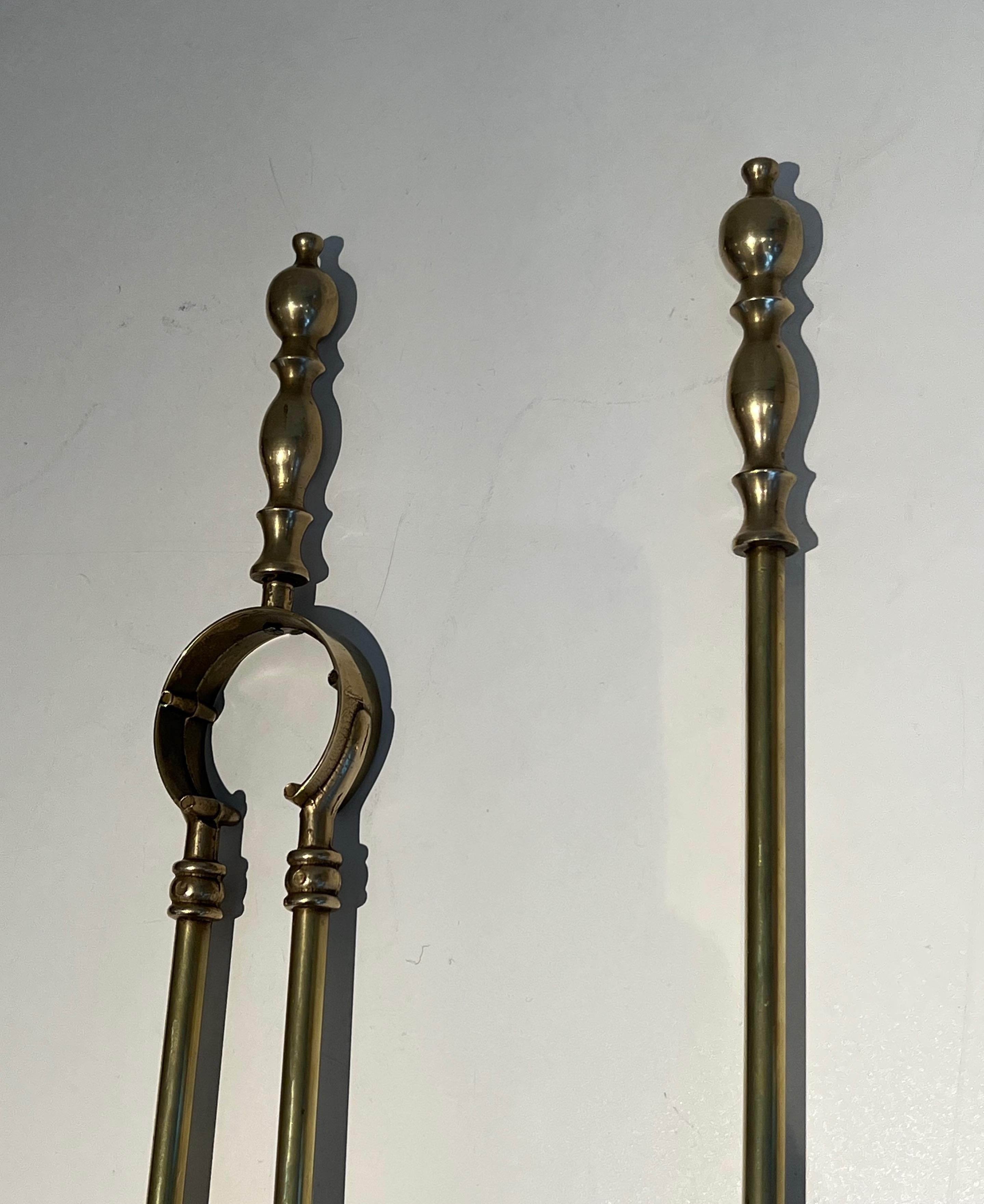 Brass Fireplace Tools For Sale 3