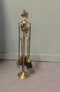 Brass Fireside Companion Set, Cutty Sark This is an attractive set