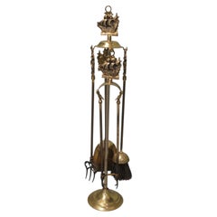 Brass Fireside Companion Set, Cutty Sark This is an attractive set