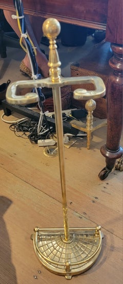 Brass Firetool Stand