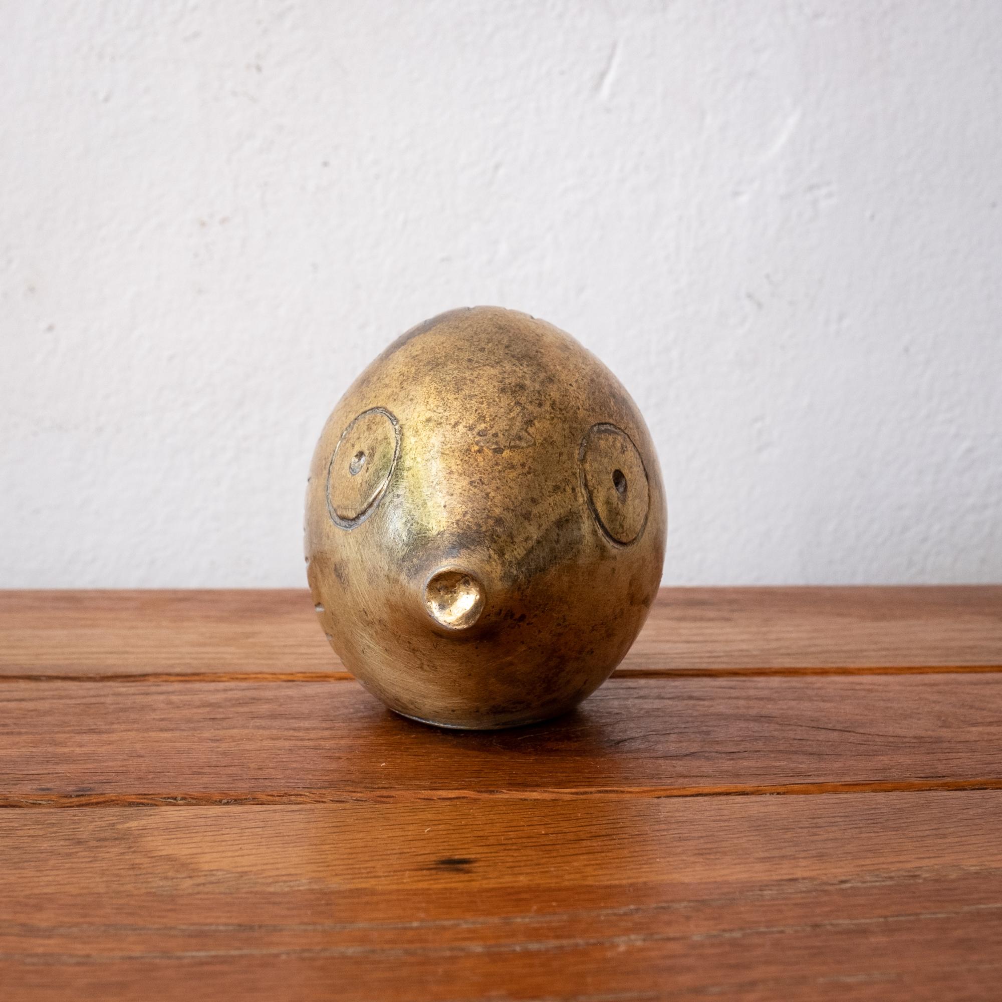 Brass Fish Bank by Ben Seibel for Jenfred-Ware 3