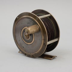 Brass Fishing Reel by Pape of Newcastle