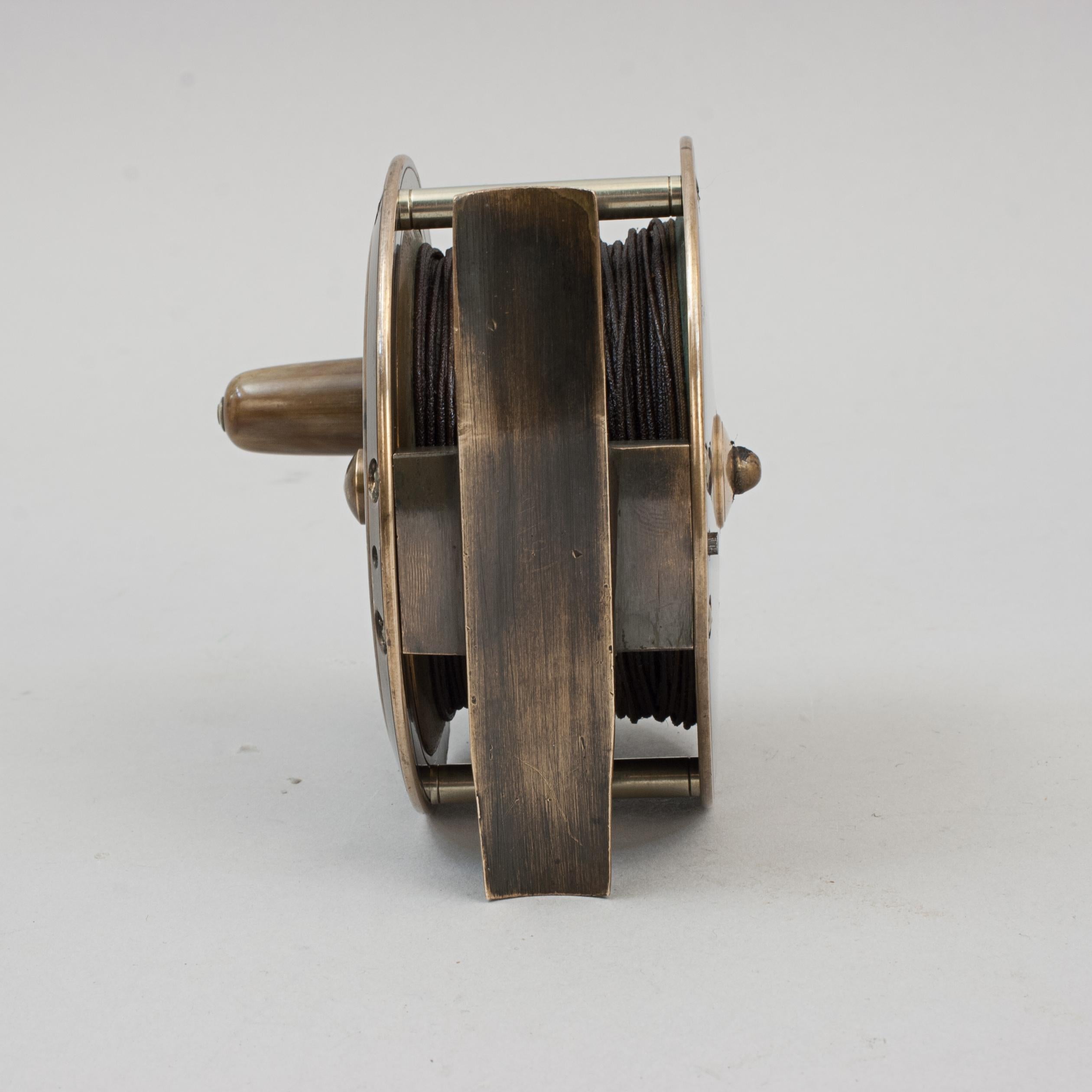 Brass Fishing Reel by Pape of Newcastle 1