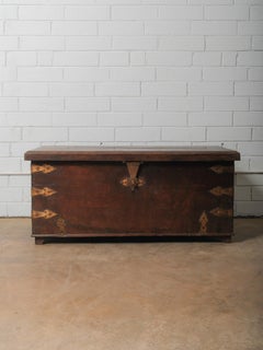 Brass Fitted Storage Chest