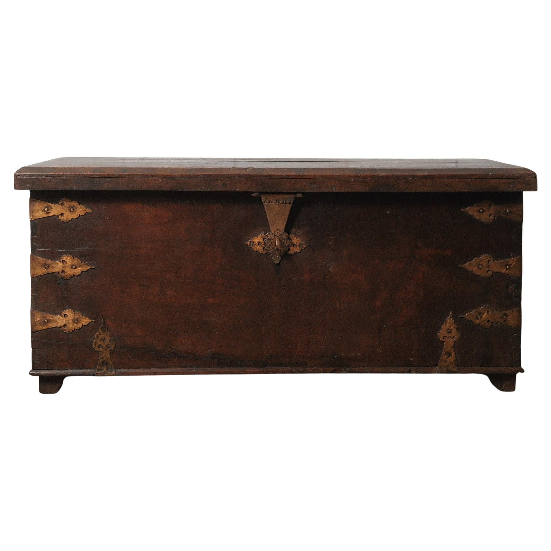 Brass Fitted Storage Chest