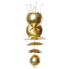 Brass Fleurish Sconce