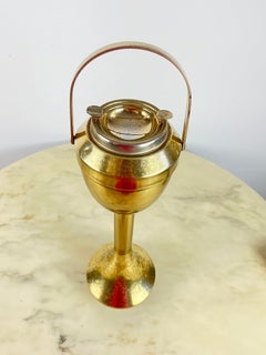 Cendrier de sol en laiton, 1960