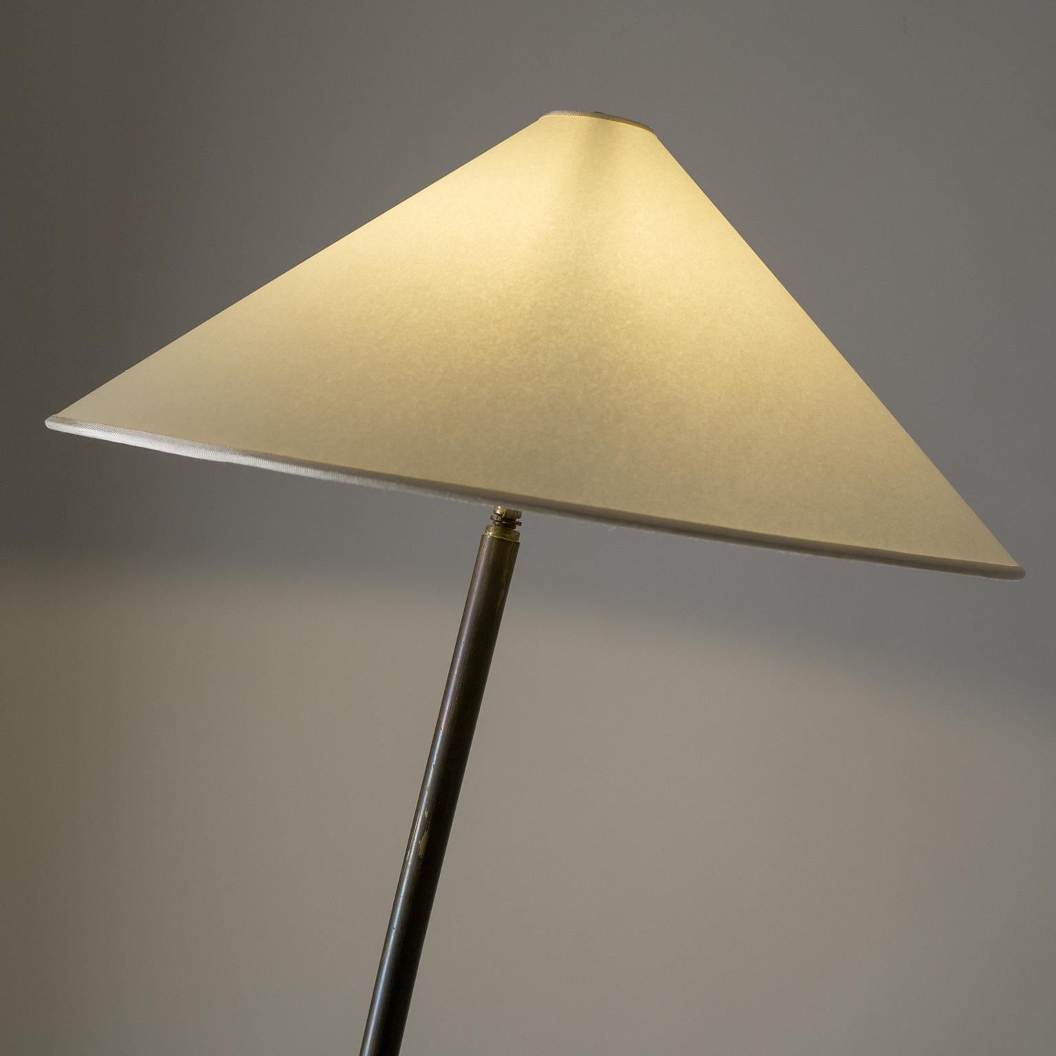 Austrian Brass Floor Lamp, 1950s