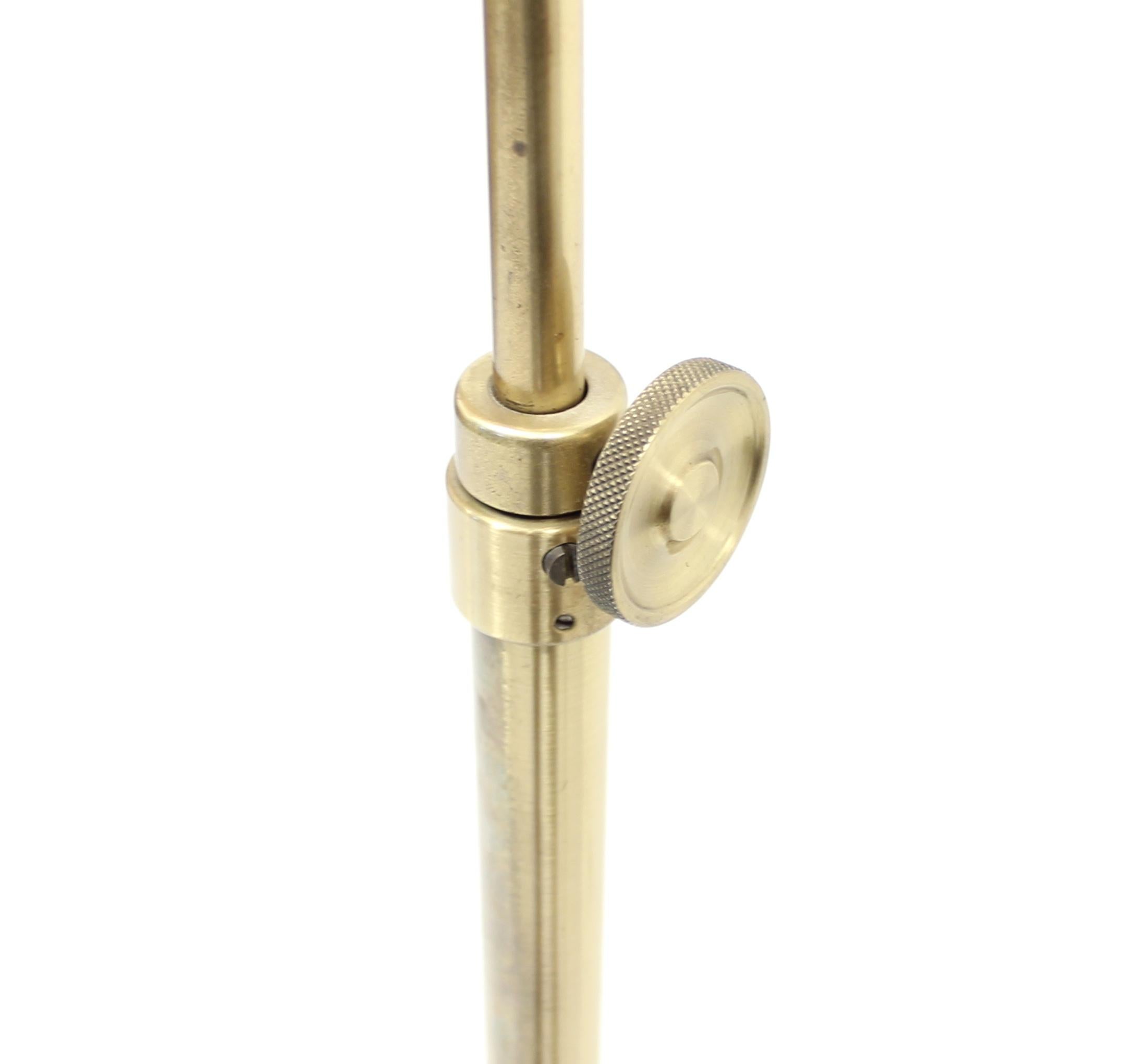 Brass Floor Lamp by ASEA, Attributed to Hans Bergström, 1950s 5