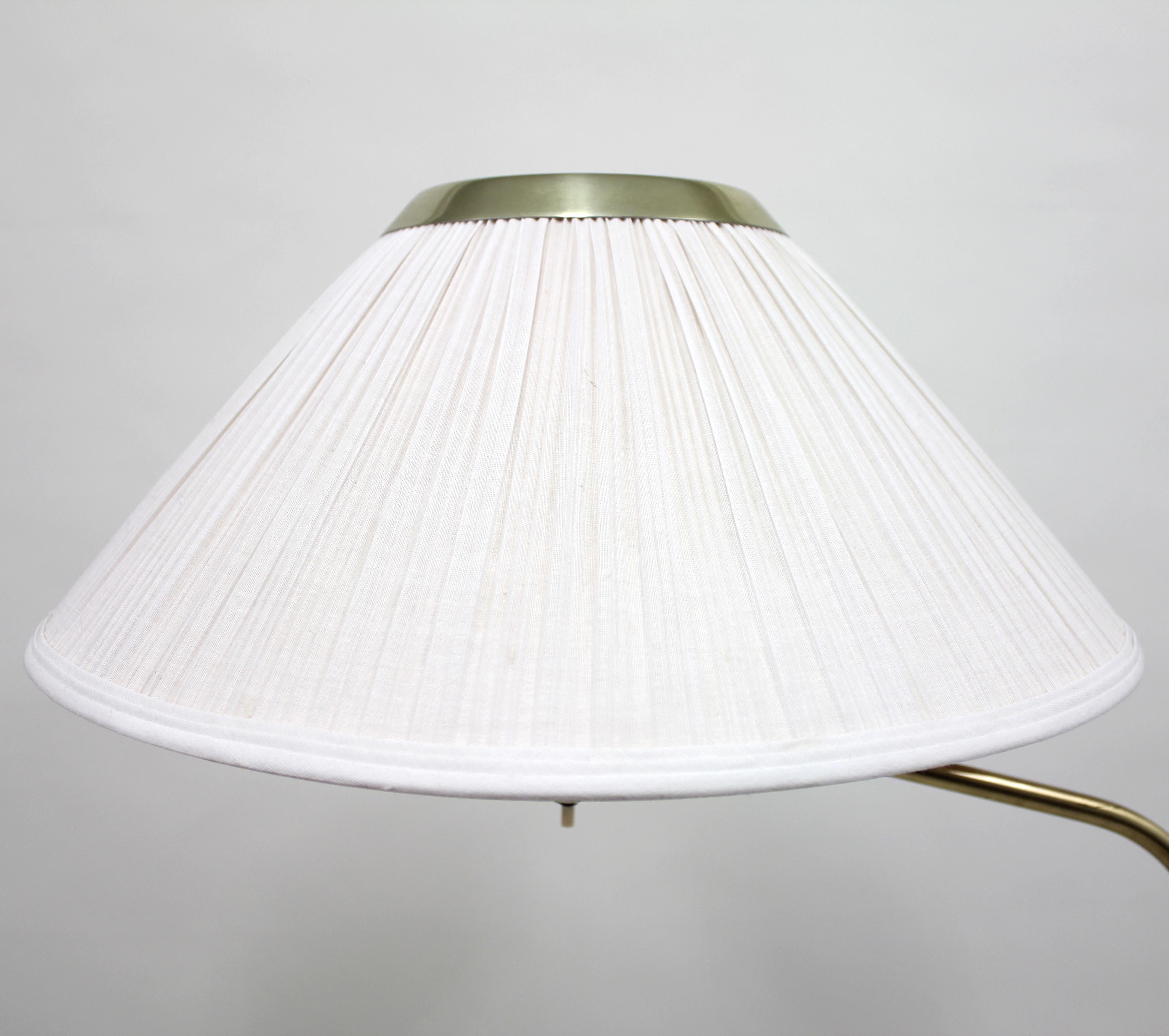 Brass Floor Lamp by ASEA, Attributed to Hans Bergström, 1950s 1