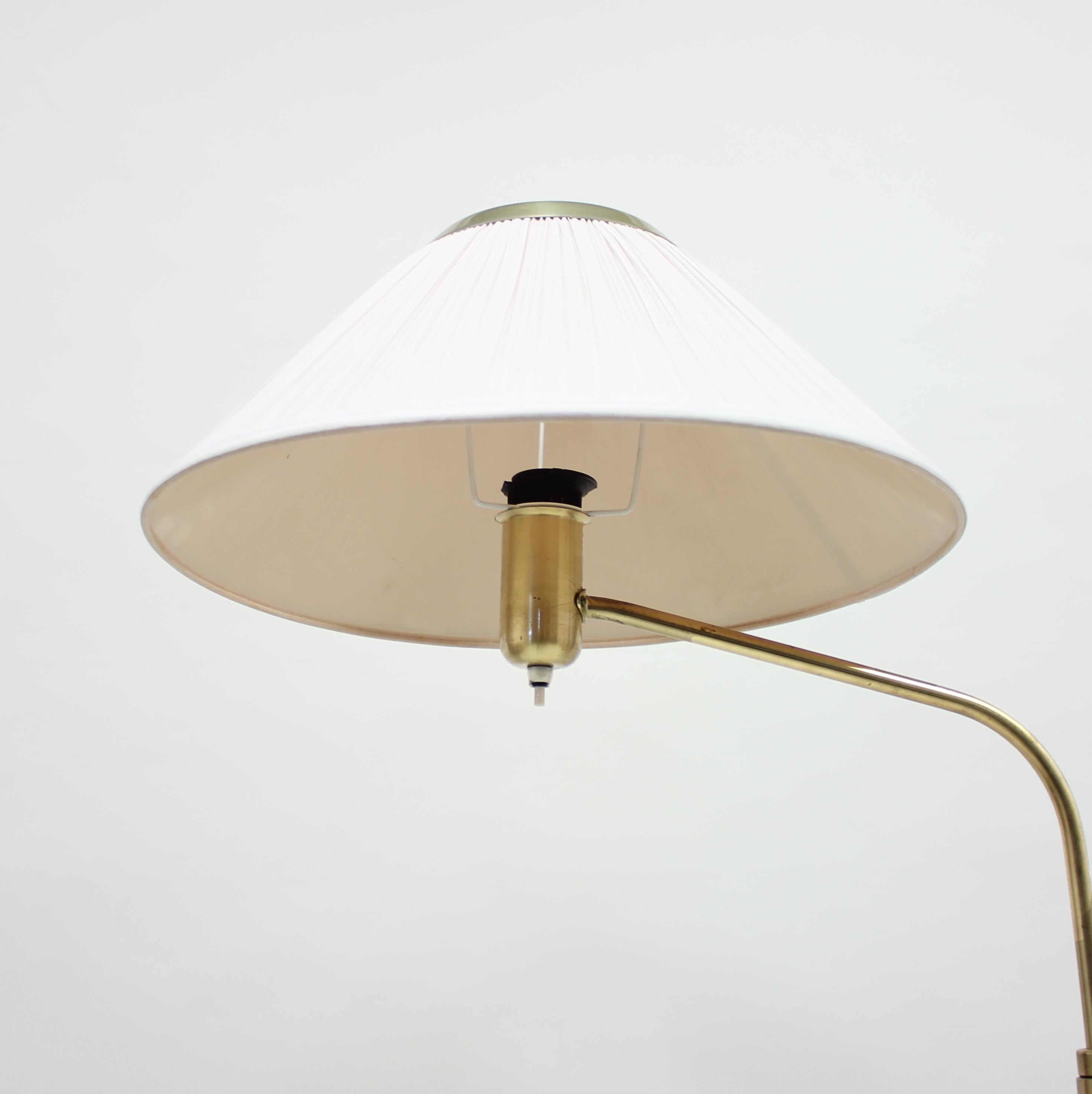 Brass Floor Lamp by ASEA, Attributed to Hans Bergström, 1950s 3