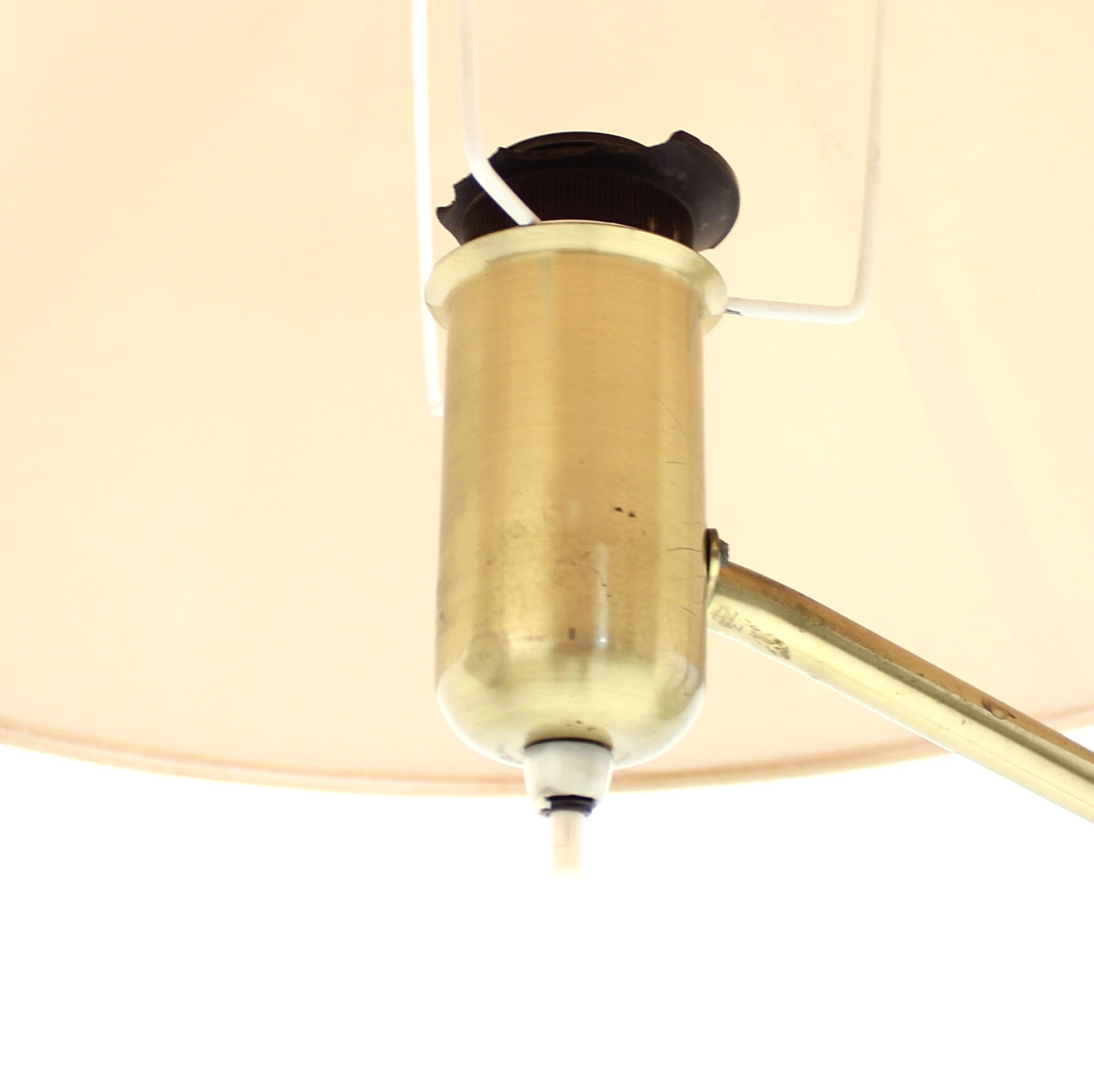 Brass Floor Lamp by ASEA, Attributed to Hans Bergström, 1950s 4