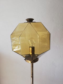 Brass floor lamp by Bergboms, Sweden, 1960s