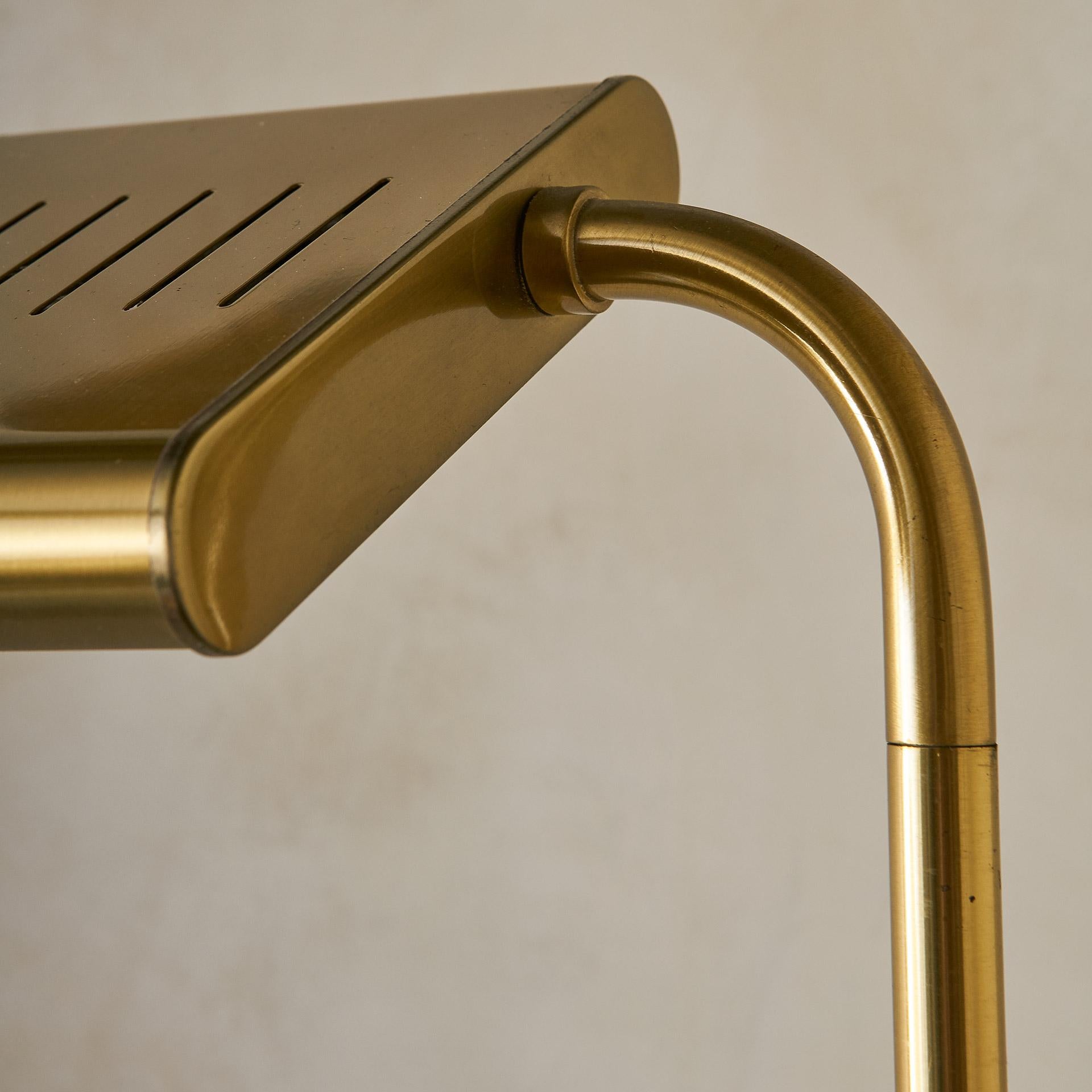 20th Century Brass Floor Lamp by Egoluce