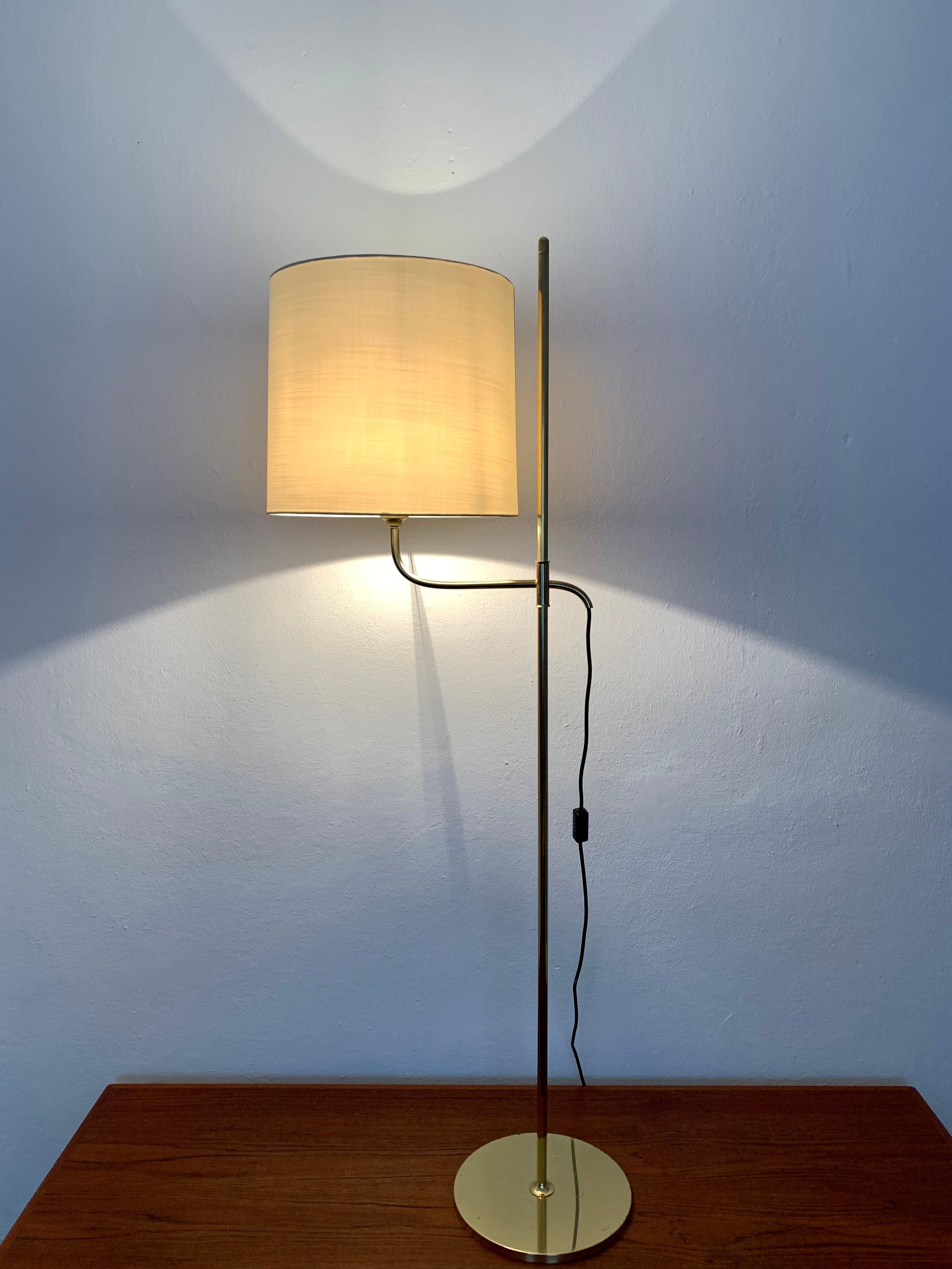 Brass Floor Lamp by Florian Schulz For Sale 6