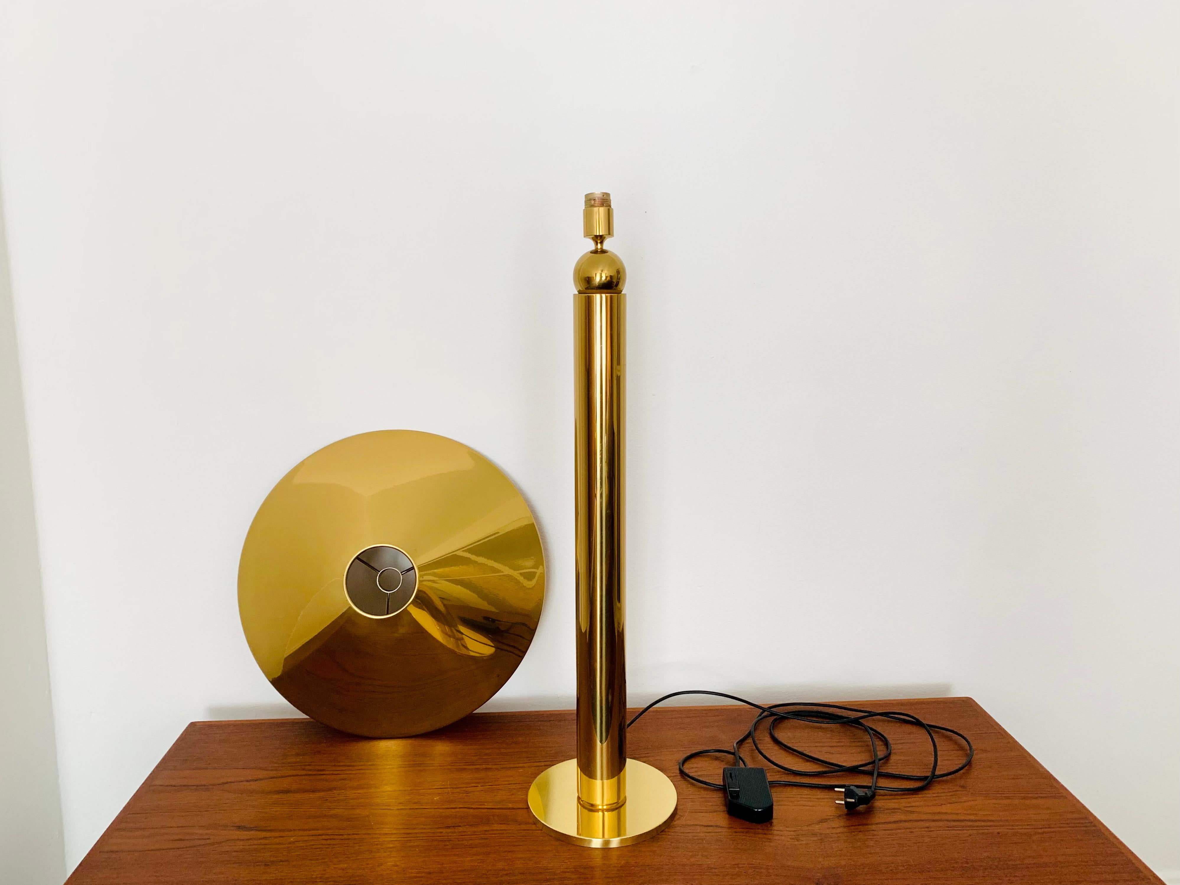 Brass Floor Lamp by Florian Schulz For Sale 7